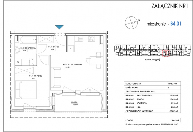 Apartament nr. B4.01